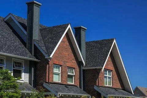 Residential shingle roof in the Kansas City area